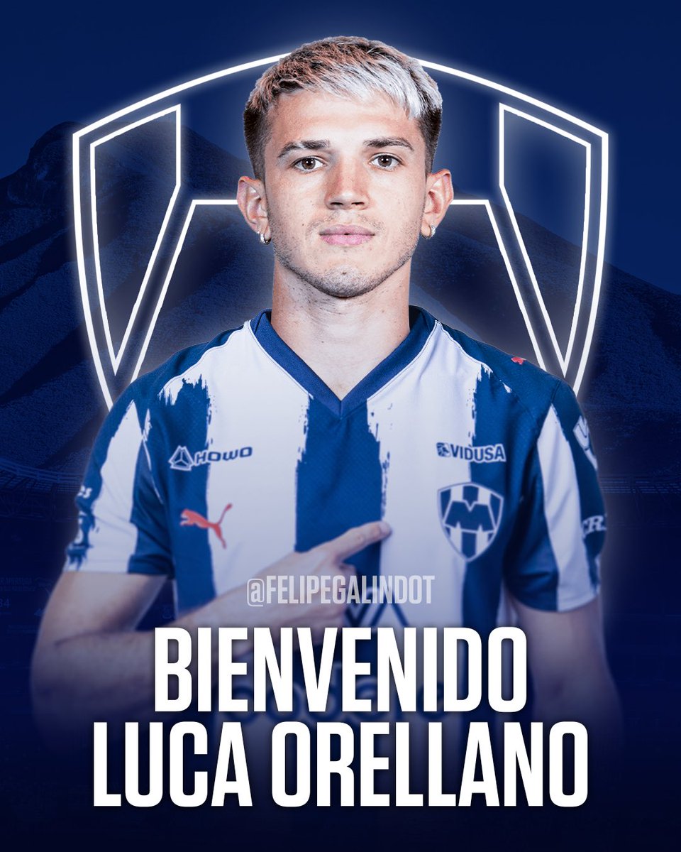 #Rayados🚨 ORELLANO 

El futbolista argentino Luca Orellano YA acordó con Rayados para jugar en el Club Monterrey.

Ambas directivas por fin llegaron a un acuerdo.

Cuatro años para el argentino. 

Se hará oficial en las próximas horas.

La Pandilla ya tiene a su extremo. Además