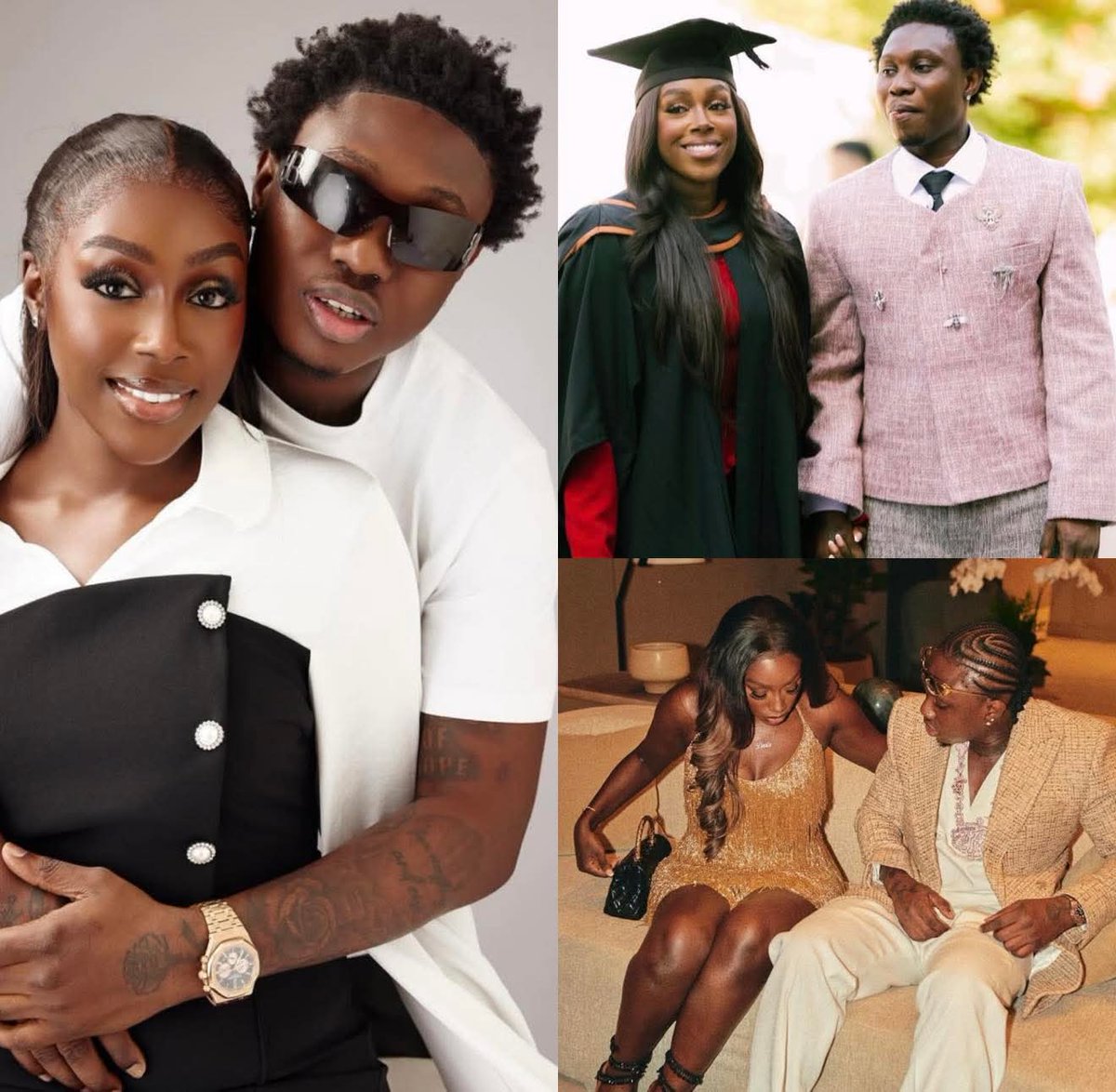 vdmempire's tweet image. Zlatan’s girlfriend used to play Zlatan’s music in her mother’s small bar.  She will transfer his songs to all of her friends and do everything to push him.  

Zlatan was broke and struggling but she believed in him.  Years later? Zlatan is a millionaire in dollars.  He is giving…