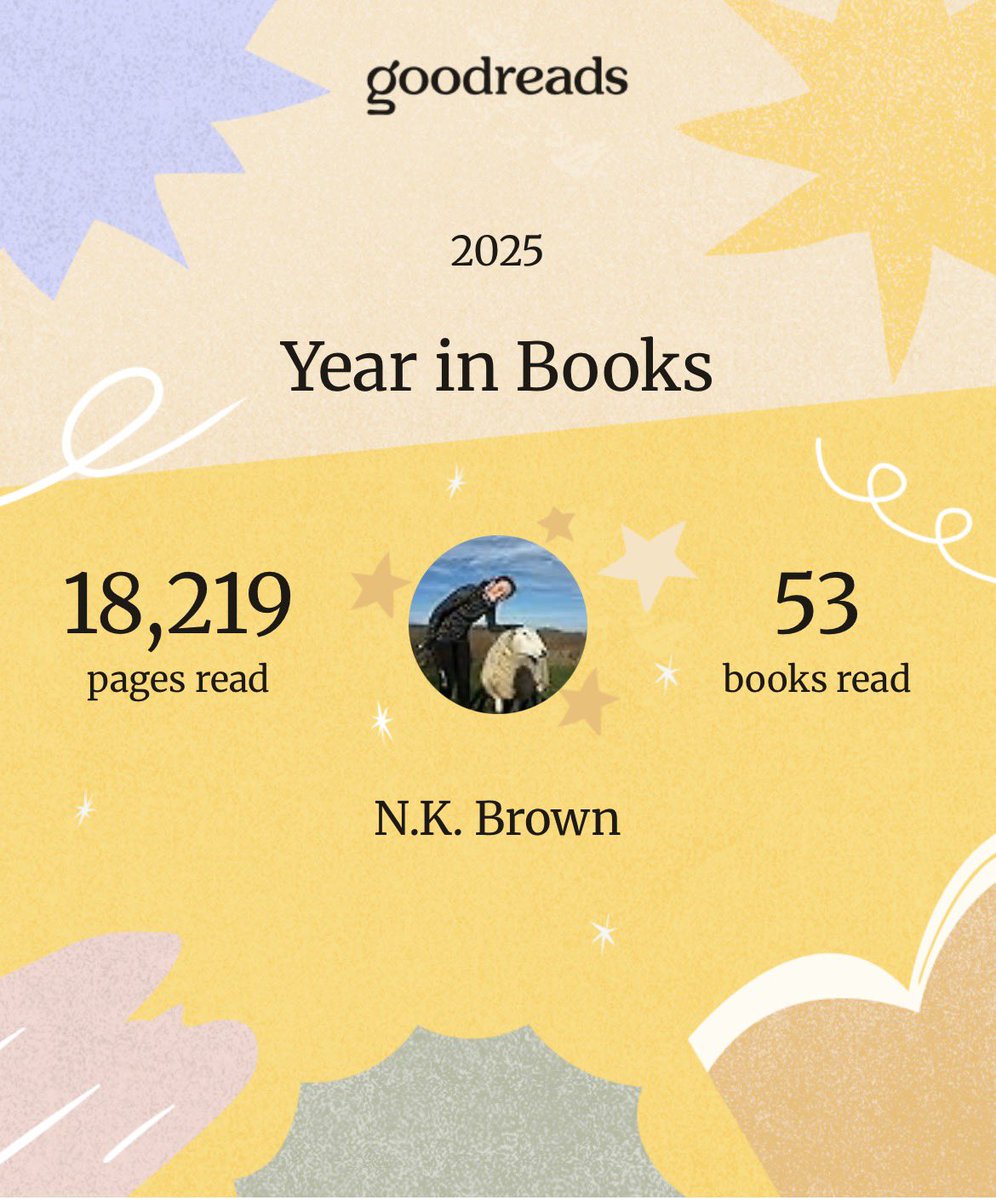 This was a massive reading year for me! I can’t believe the end number was that high