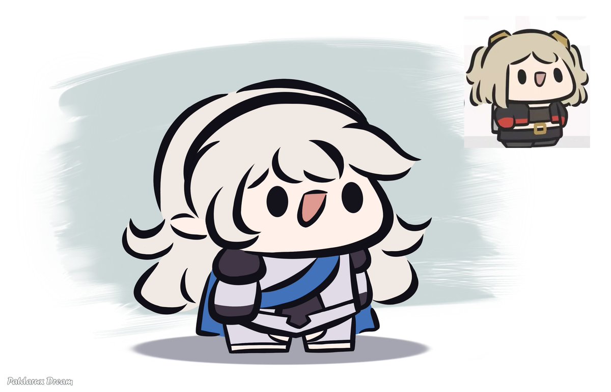 patdarux's tweet image. Another chibi Corrin to the collection.