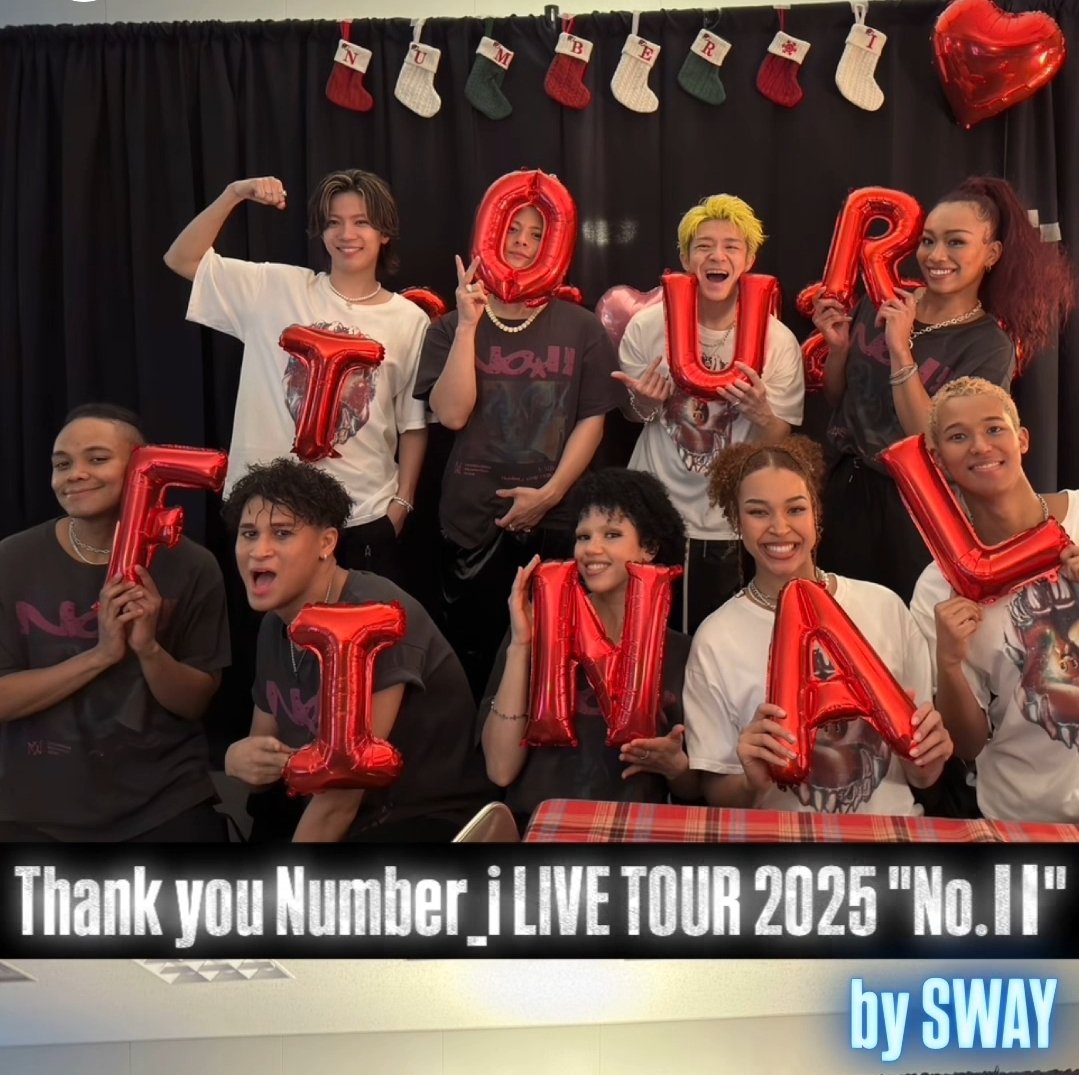 みんな素敵な笑顔 チームNumber_i最高！ ストーリーありがとうござい