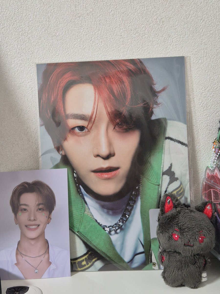KLin_hy's tweet photo. #냐롱이와_씰롱씬롱
그리고 그 옆에 생긴 씬롱Zone.
시부모님 오신다해서 엎어놨더니 뭐 어떠냐며 자기 방엔 걸그룹 사진 세워놓는 남편덕에 편하게 덕질을..
귀여운애 옆에 귀여운애. https://t.co/ehOMxyd5yb