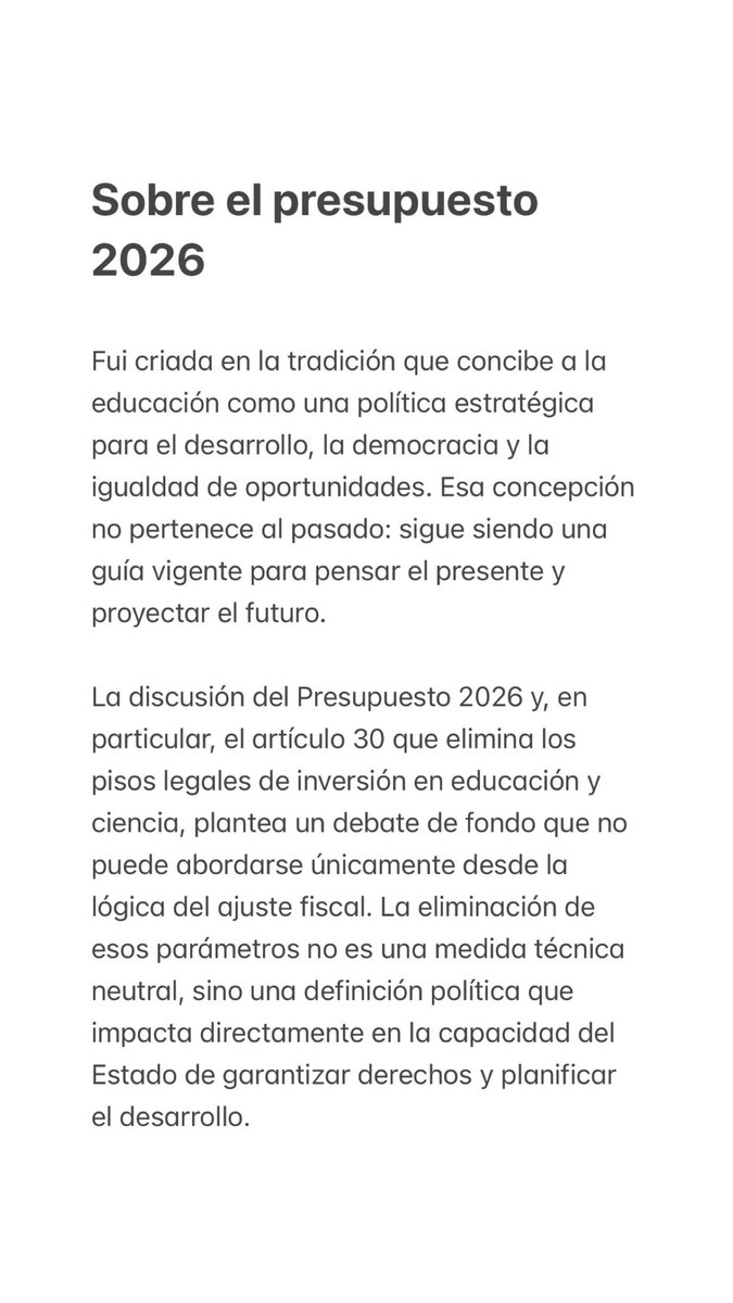 Sobre el Presupuesto 2026 

1/2
