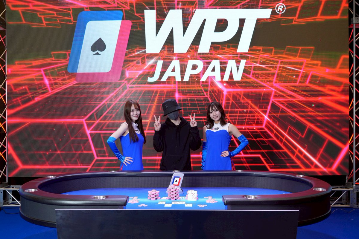 WPT_JPN's tweet photo. < #23 Super High Roller -70Ecap- >

1位

◥◣ もりうさ ◢◤様

3,000,000円相当のプライズが付与！
おめでとうございます。

#WPTTOKYO2025
#WPTTOKYO
#WPT https://t.co/r4SEdHN6eD