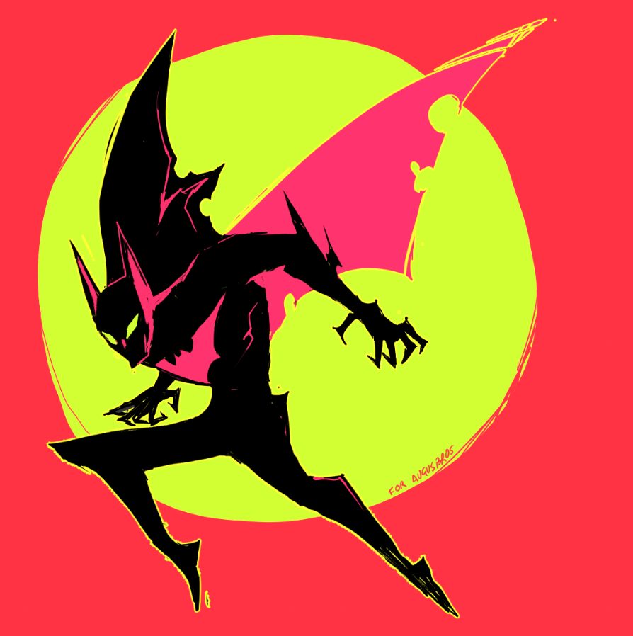 GENCZILLA's tweet image. Batman Beyond Sketch