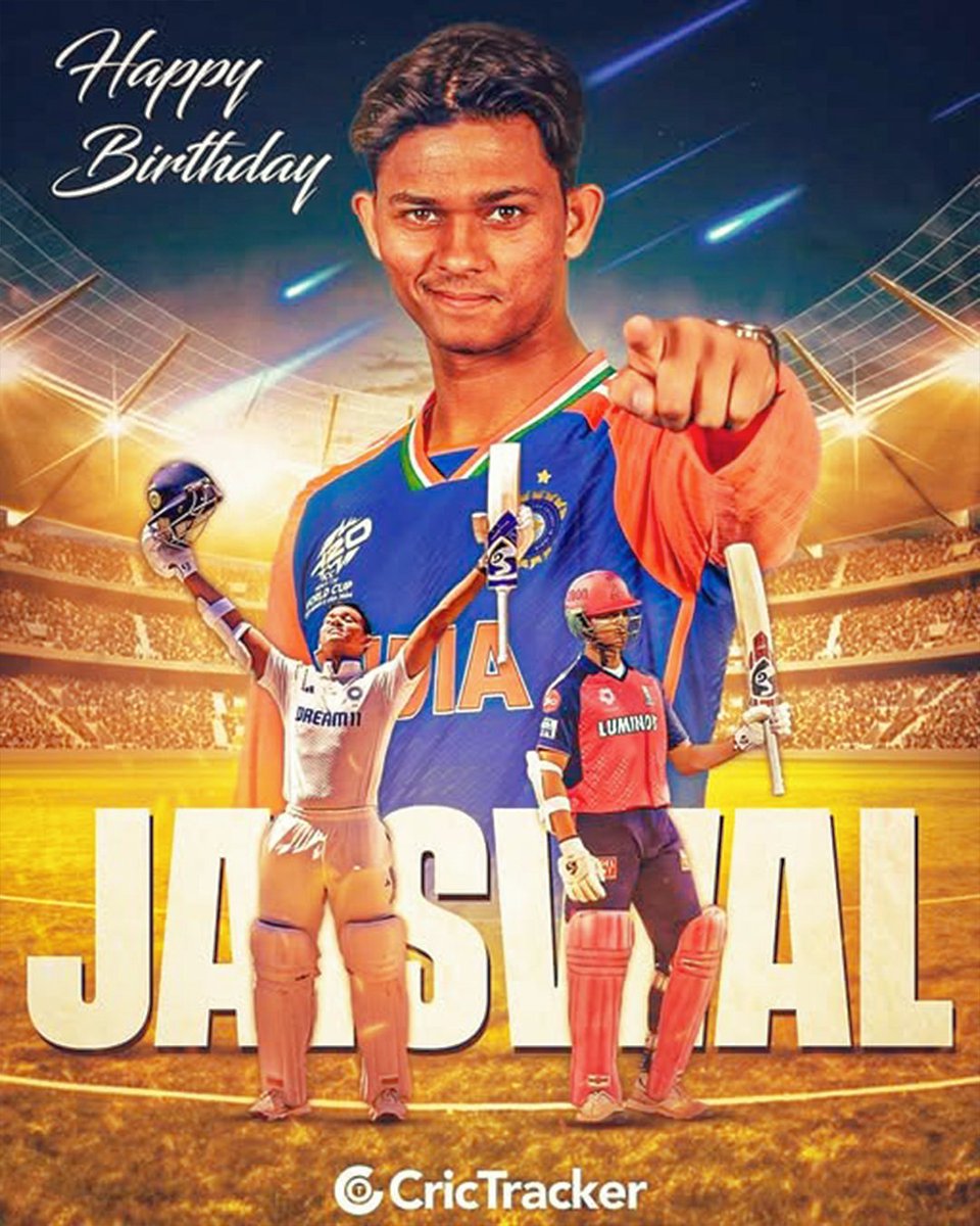Cricketracker's tweet image. 💥Fastest IPL fifty (13 balls)
💥Fastest Indian opener to 2,000 Test runs
💯Youngest Indian with three Test centuries in a year
💯Tons in all formats by the age of 23
🏆T20 World Cup winner (2024) and IPL Emerging Player (2013)
🥇Gold winner in Asian Games 2022
🔥Record-breaking…