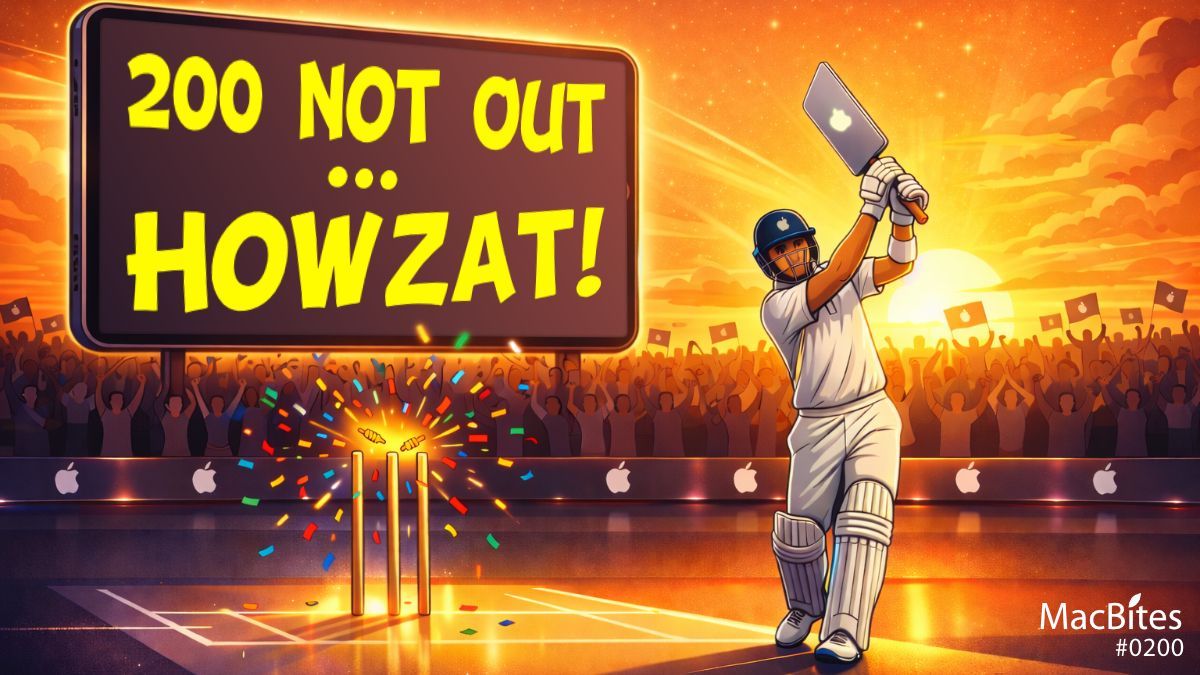 We're going 🔴  LIVE in 5 minutes recording show 200

Join us at macbites.fm 

#MacPodcast #ApplePodcast