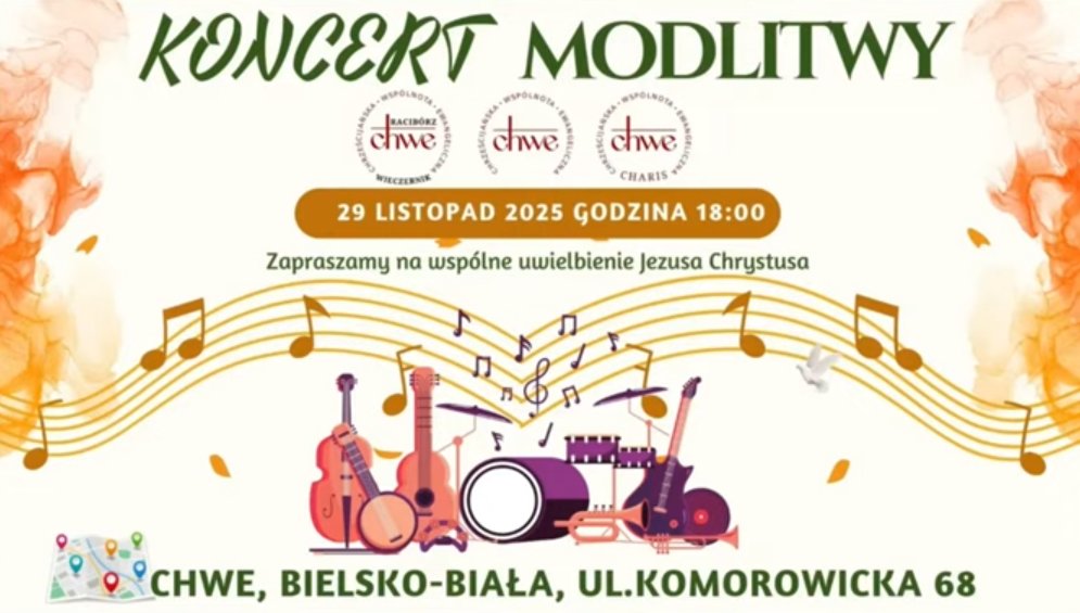 tomas114284's tweet photo. CHWE – Kościół Jezusa Chrystusa
Koncert Modlitwy - 29.11.2025 – LIVE:   https://t.co/W1i5rY14uO
więcej na / more / более:  https://t.co/zMAPt0CkDv https://t.co/zGhu82UeAq