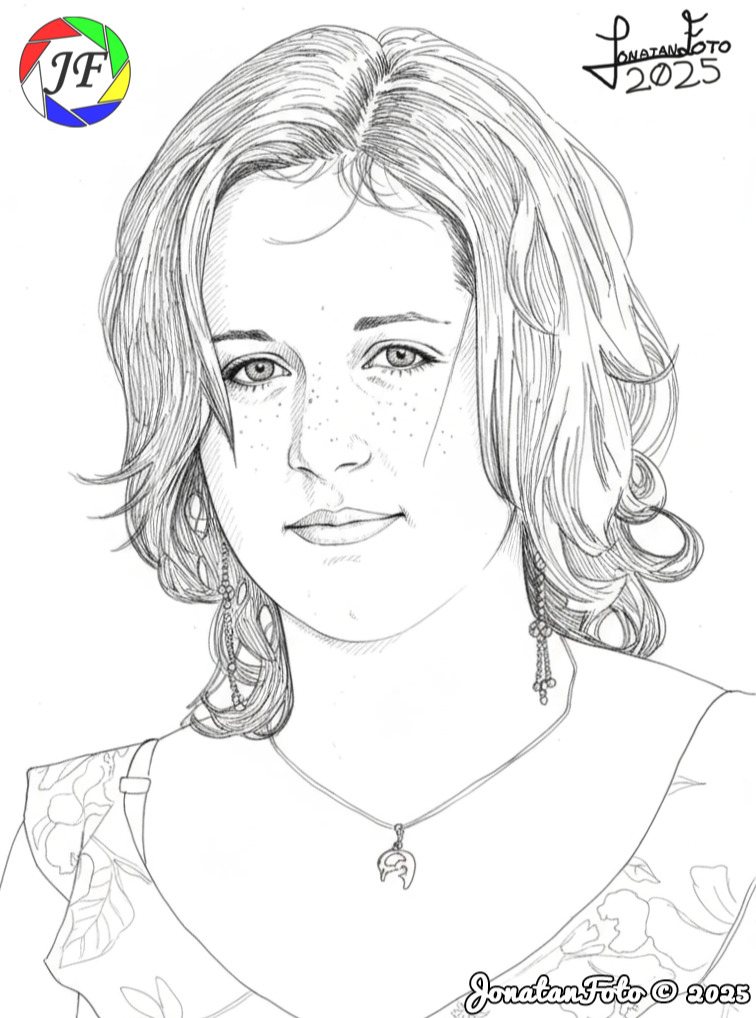 JonatanFoto's tweet photo. Otro de los calcos a mano alzada que quise realizar y compartir de una de mis fotos predilectas de @saraitxu_xaxi durante su adolescencia y realizado de nuevo con la tableta gráfica usando Krita por… https://t.co/4McMJnMz5Z #calco #dibujolapiz #tabletagrafica #portrait #retrato https://t.co/uaytNQF1fF