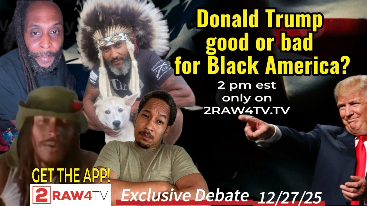 blemo77's tweet image. IS DONALD TRUMP GOOD OR BAD FOR BLACK AMERICA? - 2raw4tv.tv/video/is-donal…