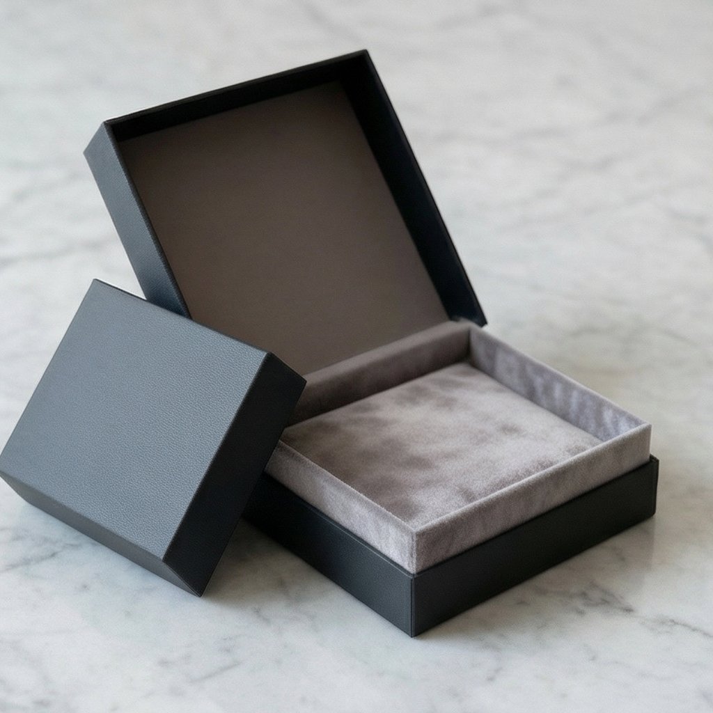 Lifafacai's tweet image. Unbox happiness with our Paper Gift Box! 🎁 Perfect for jewelry, it features a customized velvet lining. Whether it's for gifts or personal treasures, this cardboard beauty is your go-to. #JewelryPackaging #GiftBox #CustomizedBox 💎