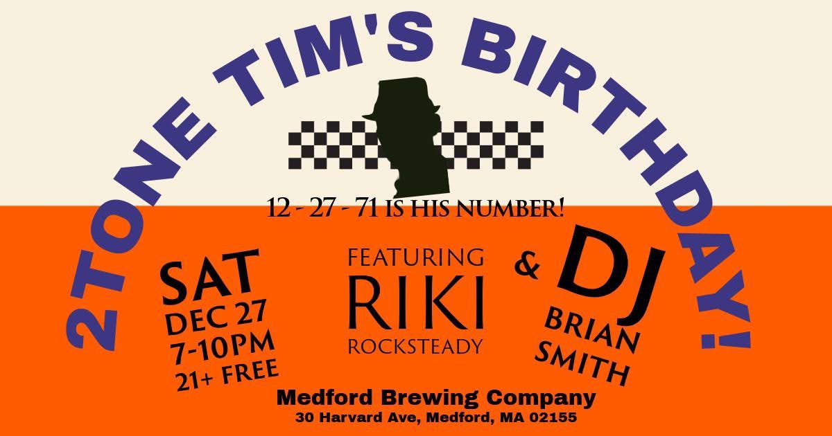 Pub Night started with an impromptu birthday gathering and this will be the third time!
You know the drill, come drink, dance and be merry. 
Riki Rocksteady will be playing tunes and being spectacular with special treat of DJ Brian Smith spinning bangers between sets.