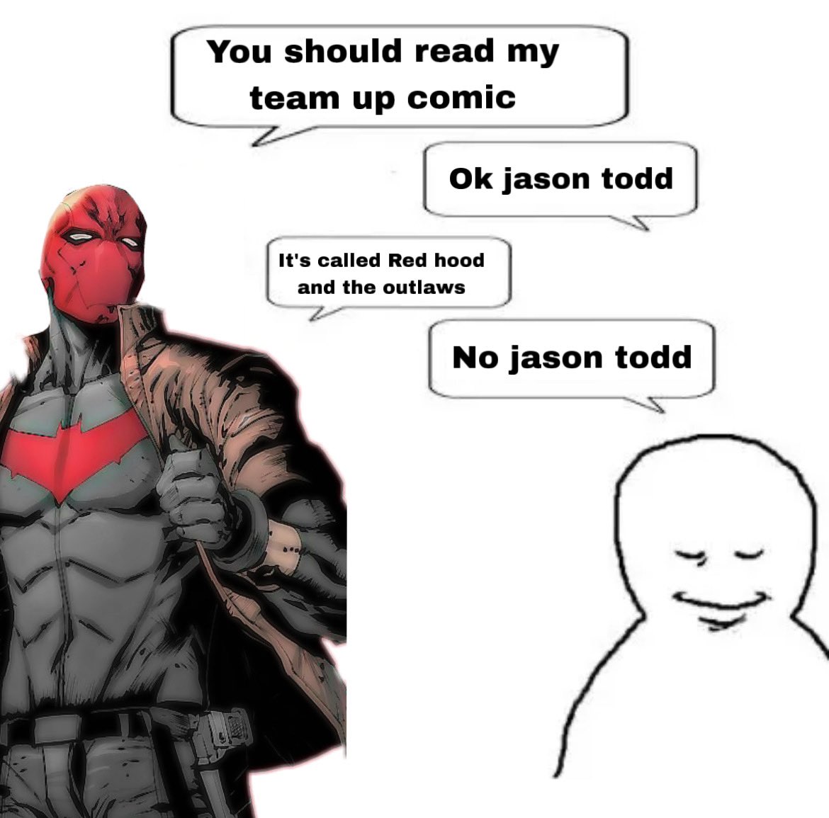 aghostreally's tweet image. Oh jason todd