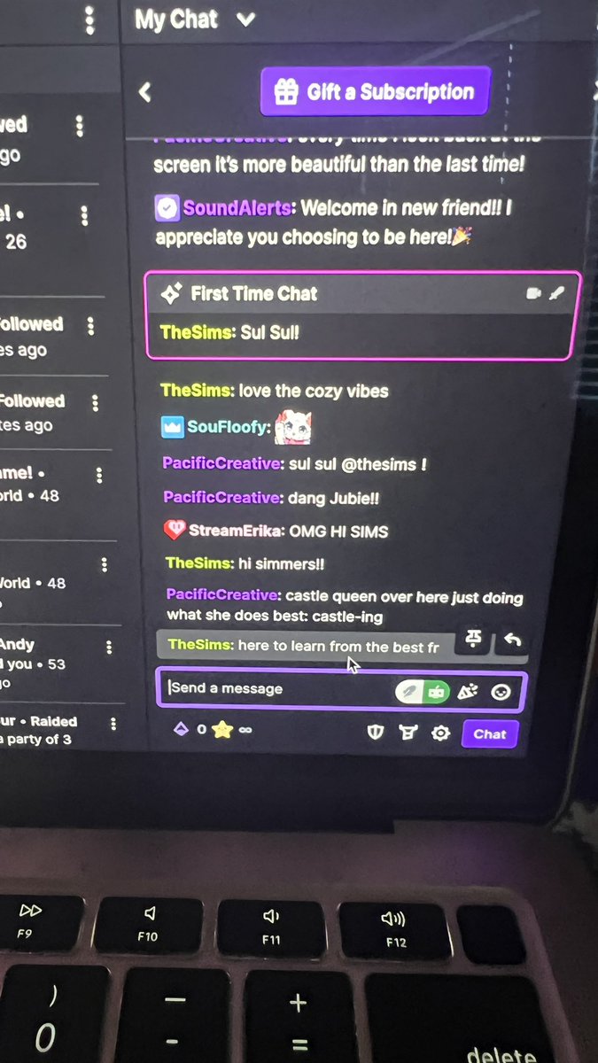 thinking about the time the sims came into my twitch chat and just chilled for a bit while we listened to ttpd