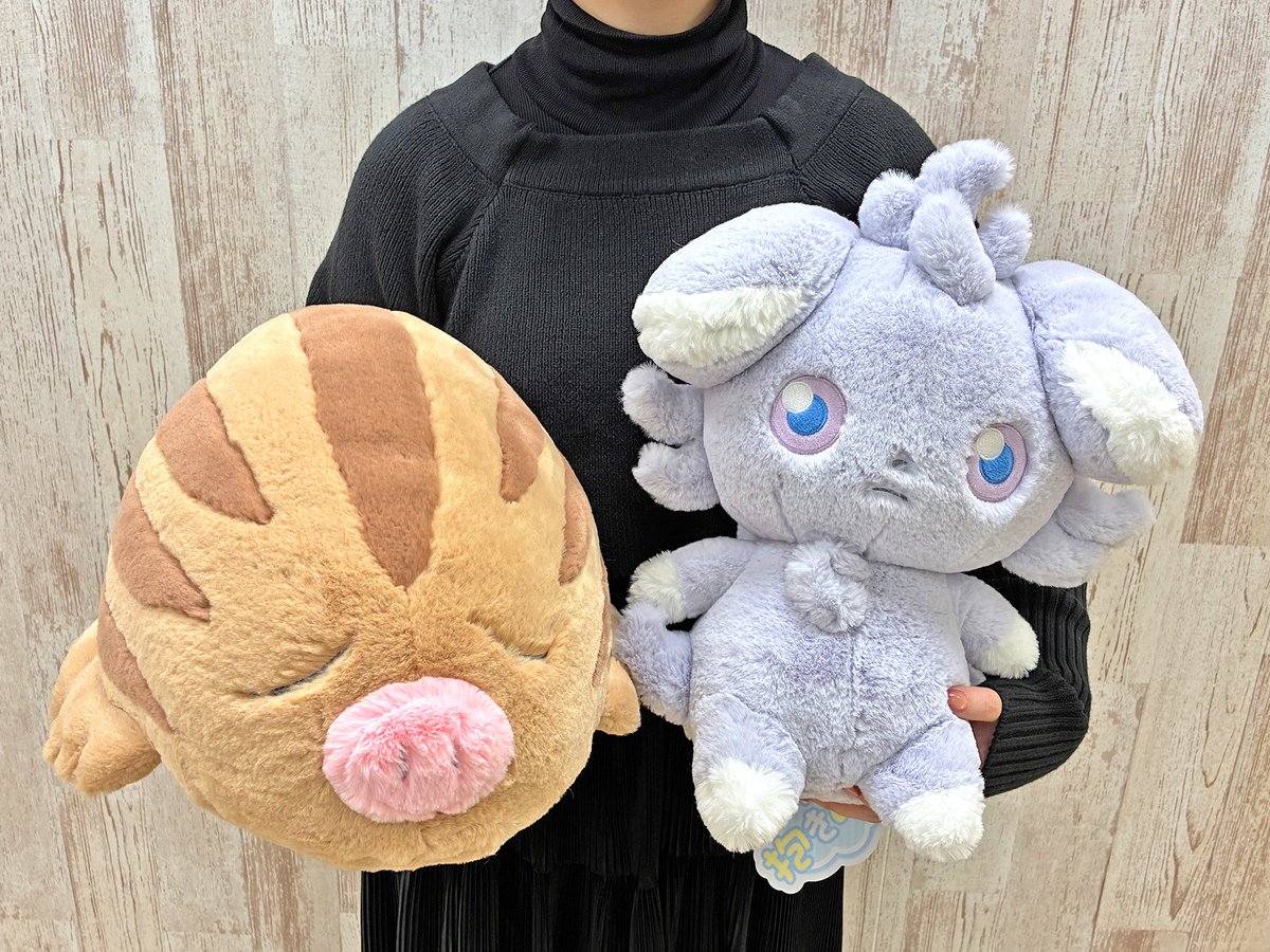 #PokemonGoodies : Nouvelles images des peluches disponibles le 17 janvier dans les Pokémon Center !