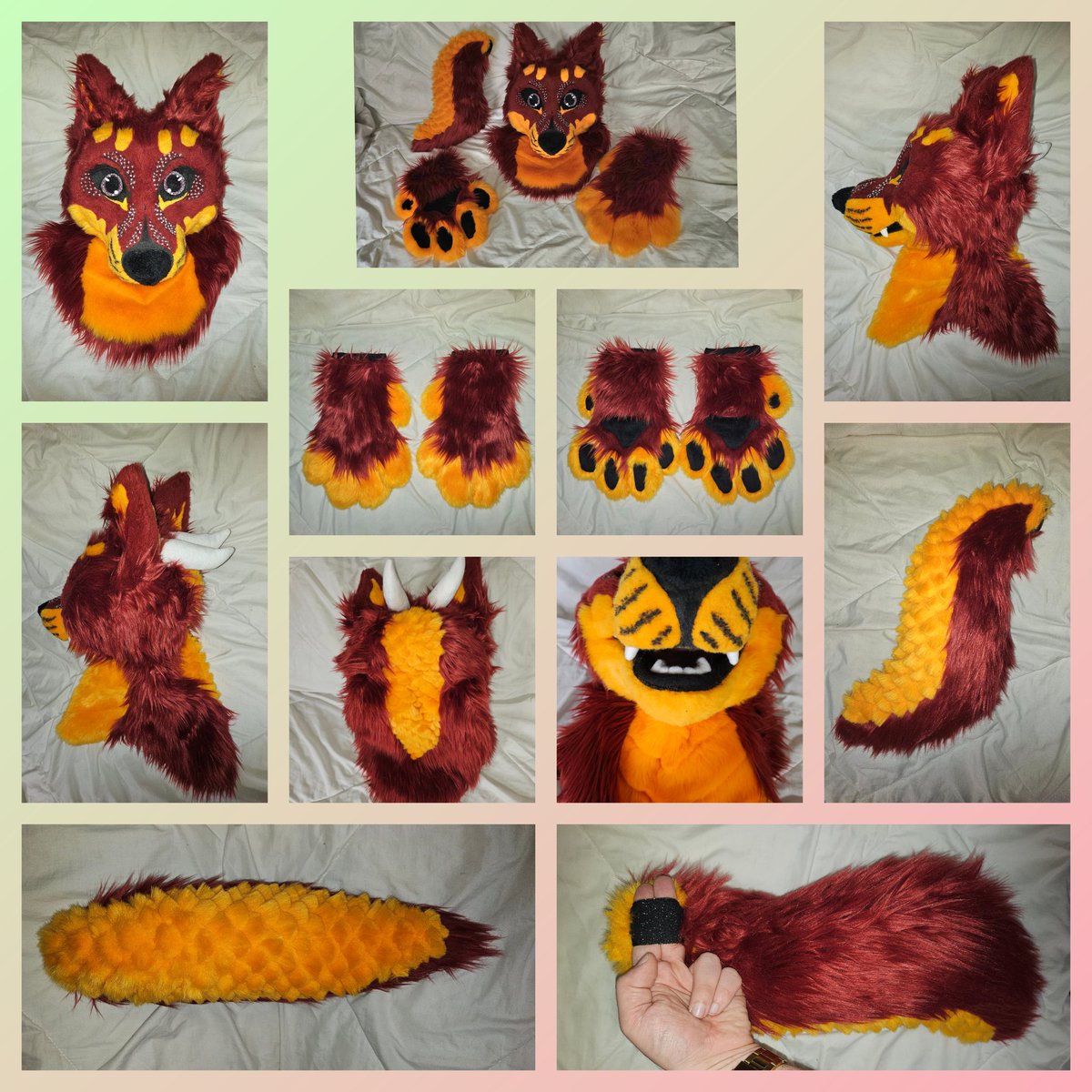 HoundRaiser The Fire Type Wolf #FBL13 tweet media