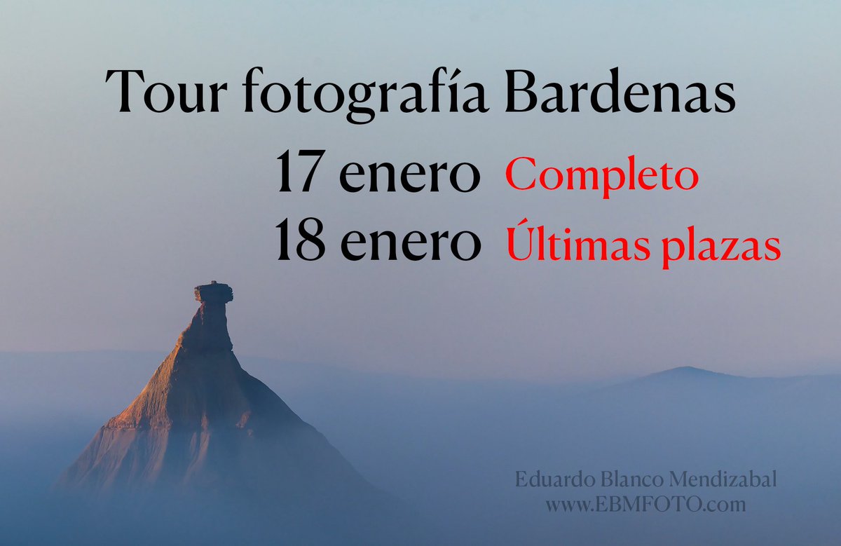 ¿Te vienes a fotografiar Bardenas? Escríbeme o pincha en el enlace de mi bio