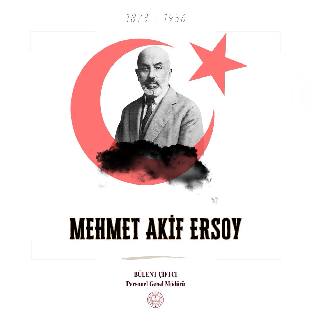 Milletimizin hürriyetini mısralara, imanını dizelere nakşeden; istiklâlimizin sesi, istikbalimizin pusulası, millî şairimiz Mehmet Âkif Ersoy’u vefatının sene-i devriyesinde saygı, rahmet ve minnetle anıyoruz.🇹🇷🇹🇷🇹🇷