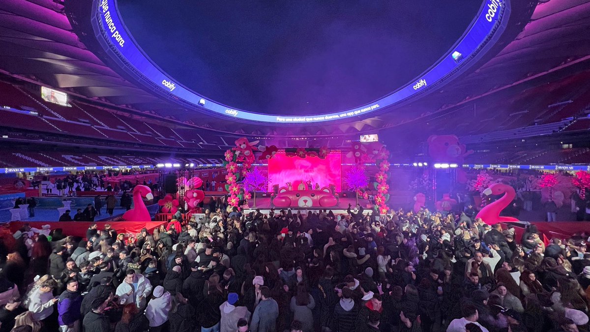 omayopardo's tweet image. #MadridonIce #Bresh 

Innovación, entretenimiento, @Metropolitano