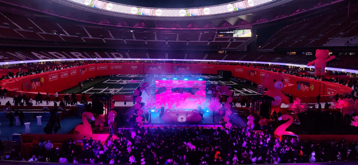 omayopardo's tweet image. #MadridonIce #Bresh 

Innovación, entretenimiento, @Metropolitano