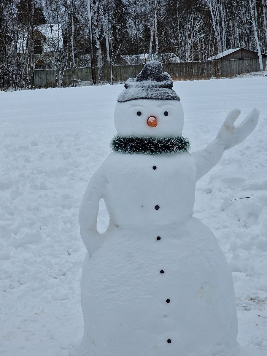 Всем зимний привет!