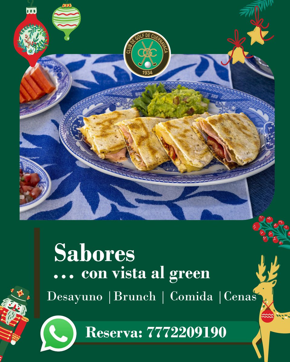 Empieza el día con un buen desayuno o disfruta una gran comida después del juego. ☕🍽️
¡Reserva al: 7772209190!