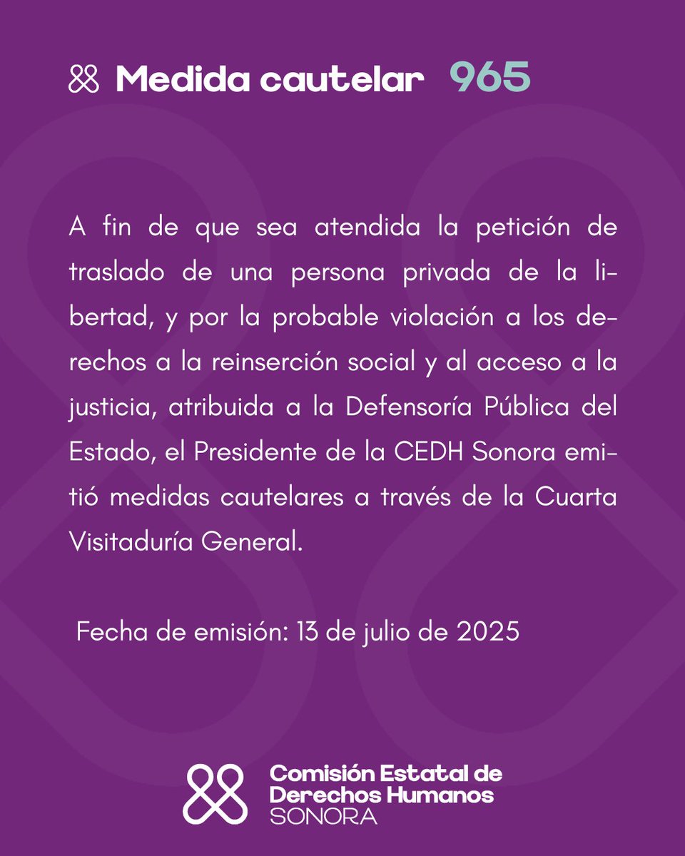 CEDH Sonora tweet media