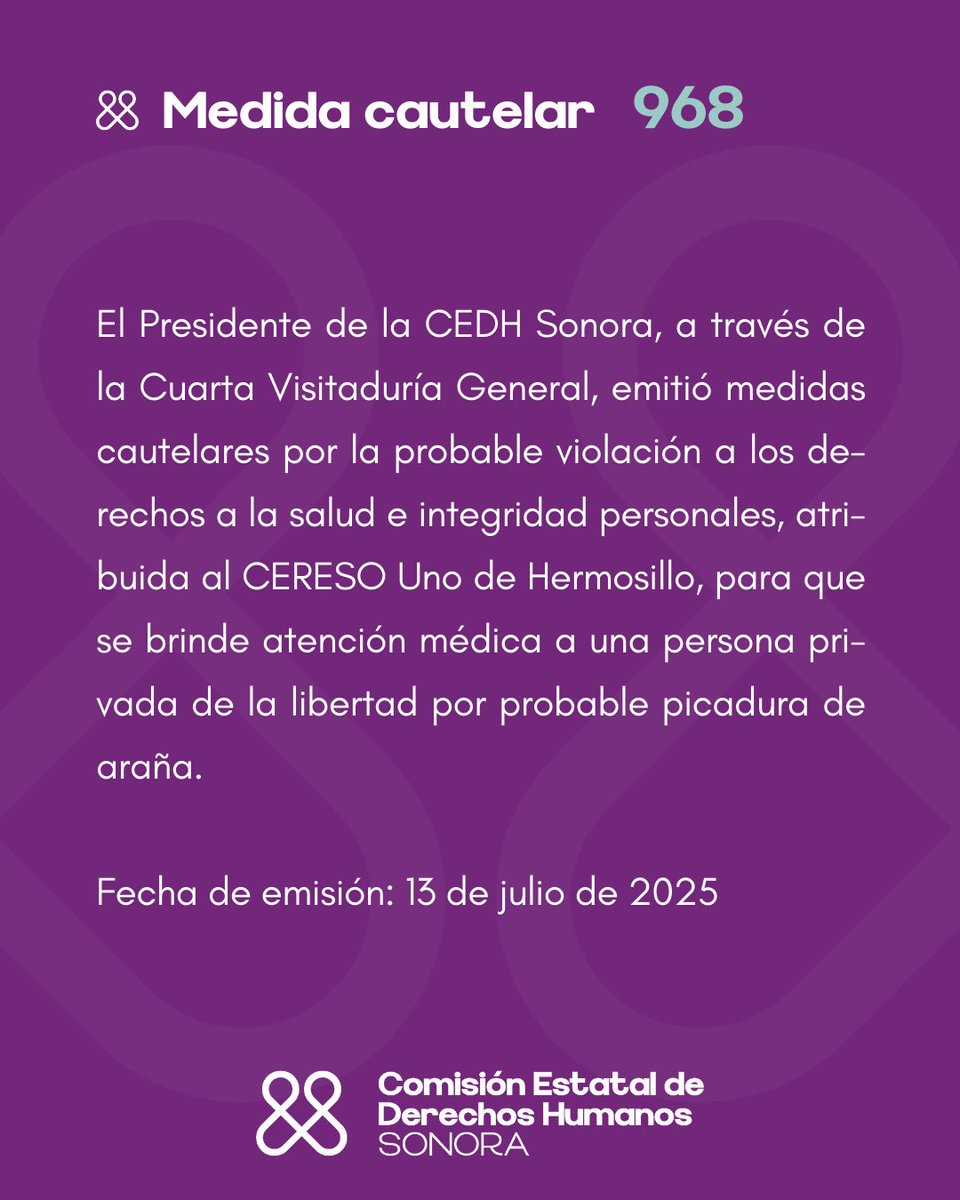 CEDH Sonora tweet media