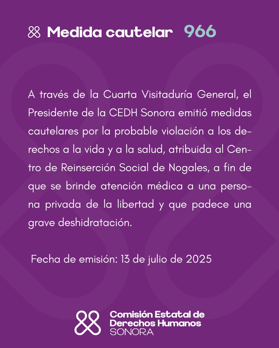 CEDH Sonora tweet media