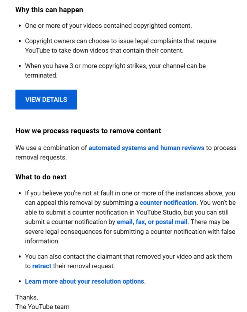 frivsasasa's tweet photo. I would like some help here with false strikes on my terminated youtube channel (Jaeger Rbx). Please do something about this @TeamYouTube https://t.co/1VVV7VZQ8u