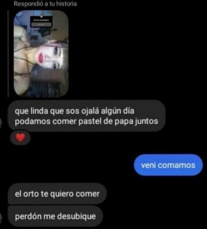 gente chamuyando tweet media