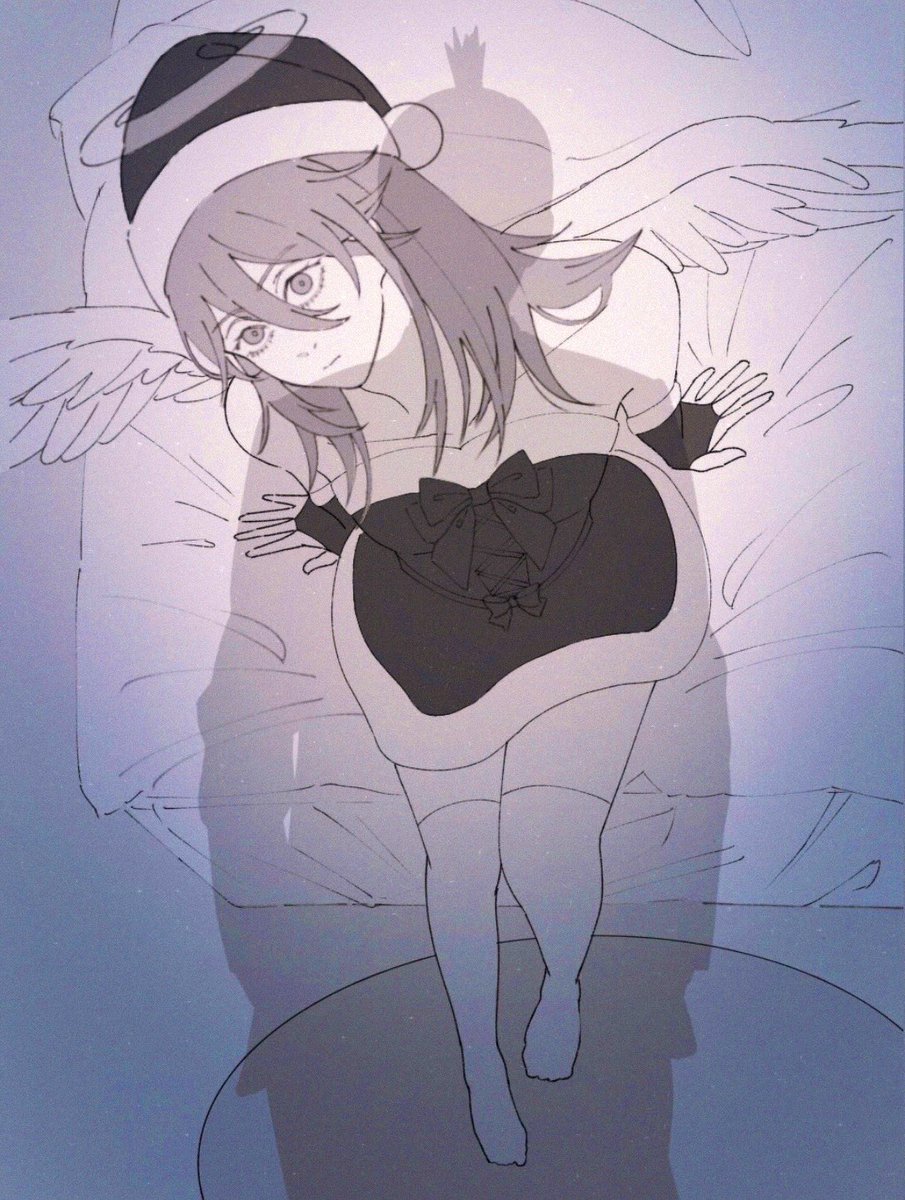 love47angel's tweet image. 微ア天
サンタコス天使🪽