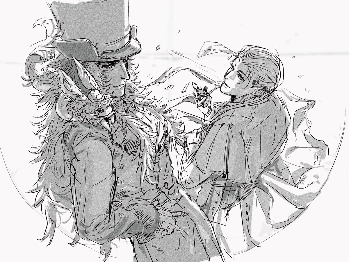 GiO_Dwinter's tweet photo. 终章相关
你们仨在想什么？ https://t.co/rbTxmhpH7b