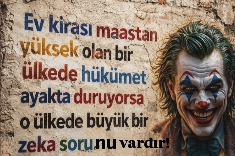 Fazla da söze gerek yok, duvar konuşmuş ....
#SadakaMaaşınaRed