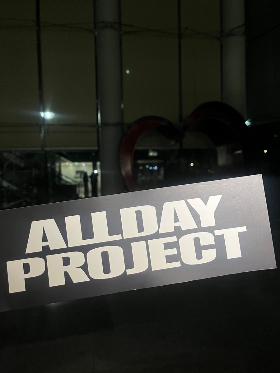 ALLDAY PROJECT STAFF tweet media