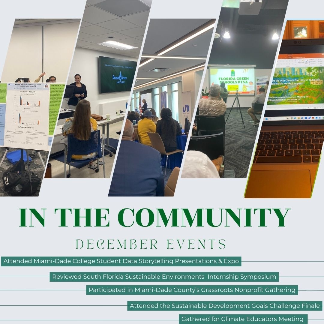 Dream_in_Green's tweet image. December was full of action, learning, and impact 💚🌱
Thank you to our partners, educators, and students who made this month so meaningful — we’re ready for an even greener year ahead! ✨♻️

#DecemberRecap #DreamInGreen #EnvironmentalEducation #ClimateAction #Sustainability