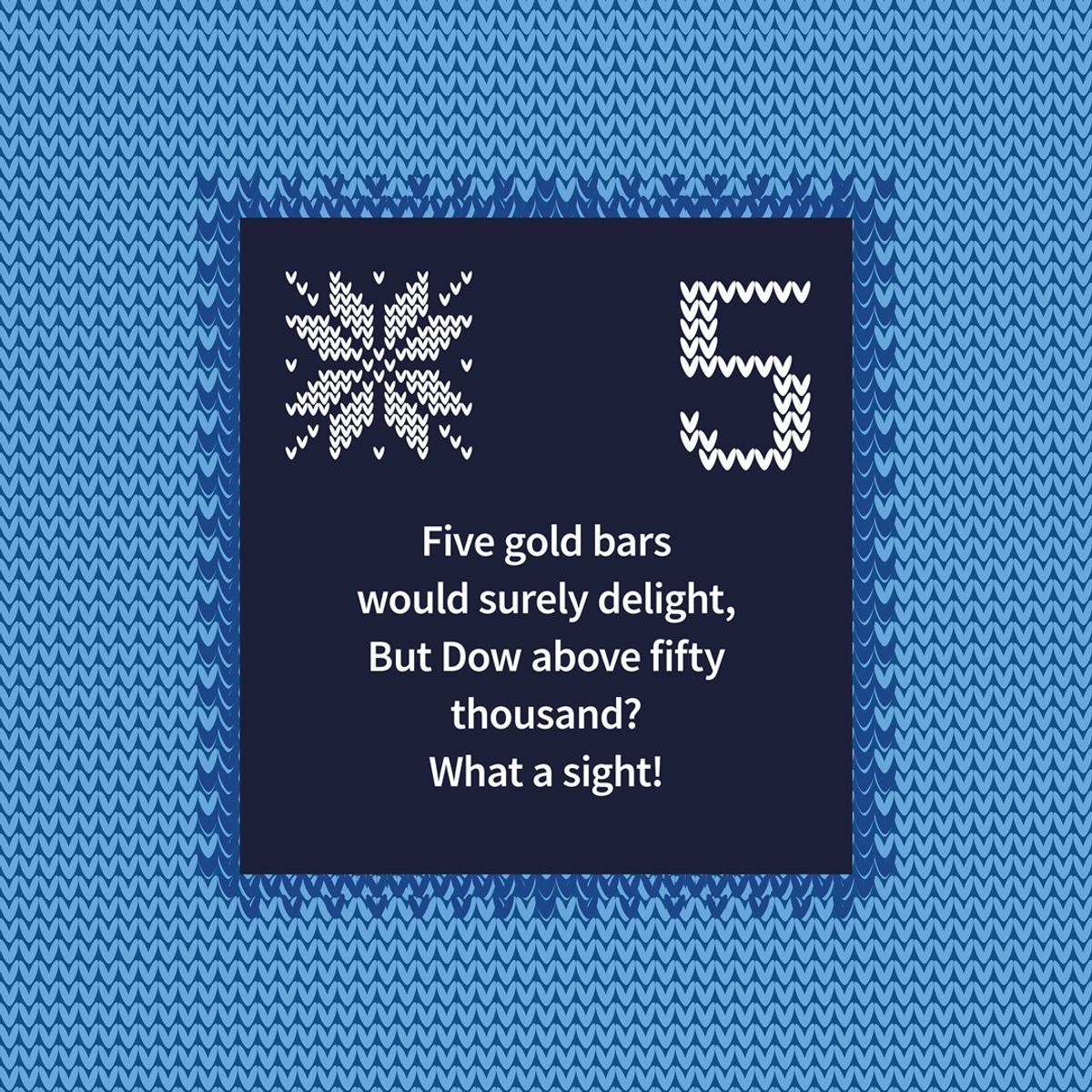 bentleywealth's tweet photo. The fifth day brings a new wish for the markets and economy. https://t.co/ygKEGE16cn https://t.co/44P2SKZrbx