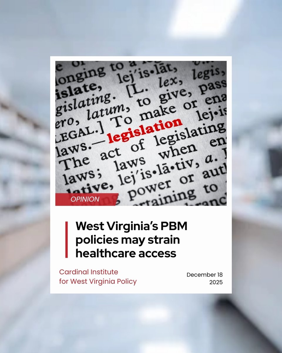 READ: “PBMs pay libertarian lobby firm to write a hit piece about new West Virginia law”

OUR REVIEW: ⭐

Because there is no “free market” when it comes to healthcare in America.

cardinalinstitute.com/research/when-…

wix.to/iSurfcQ