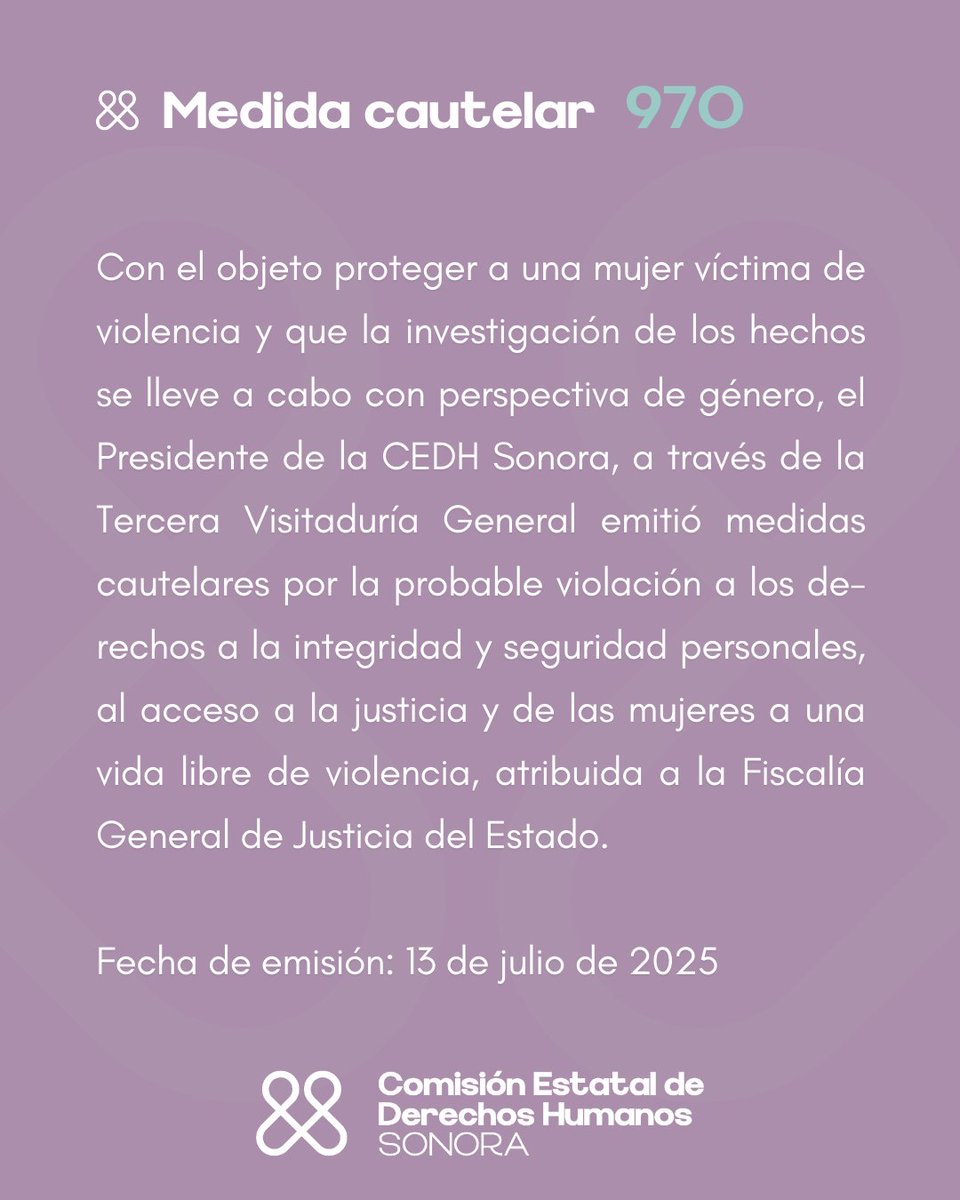 CEDH Sonora tweet media