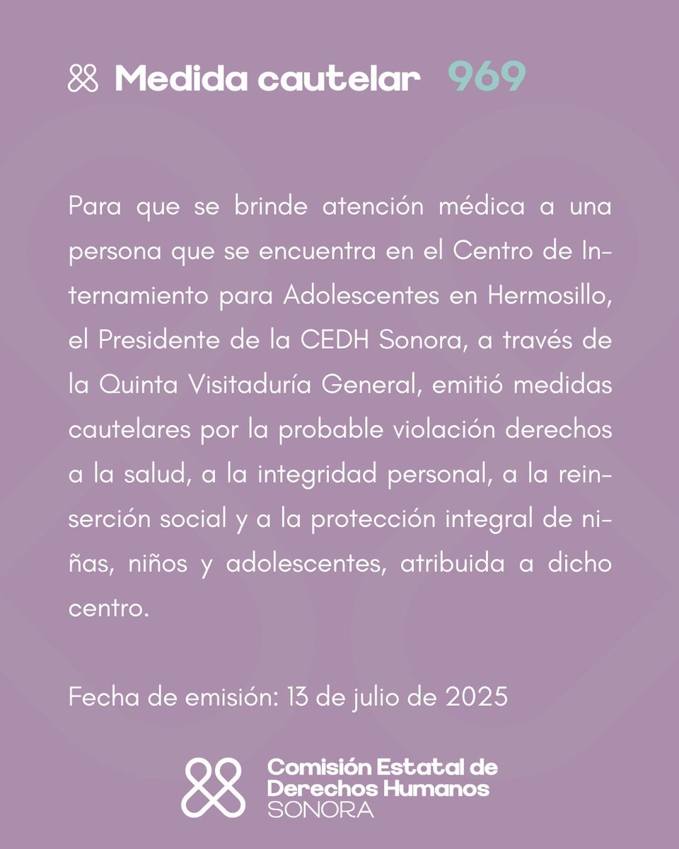 CEDH Sonora tweet media