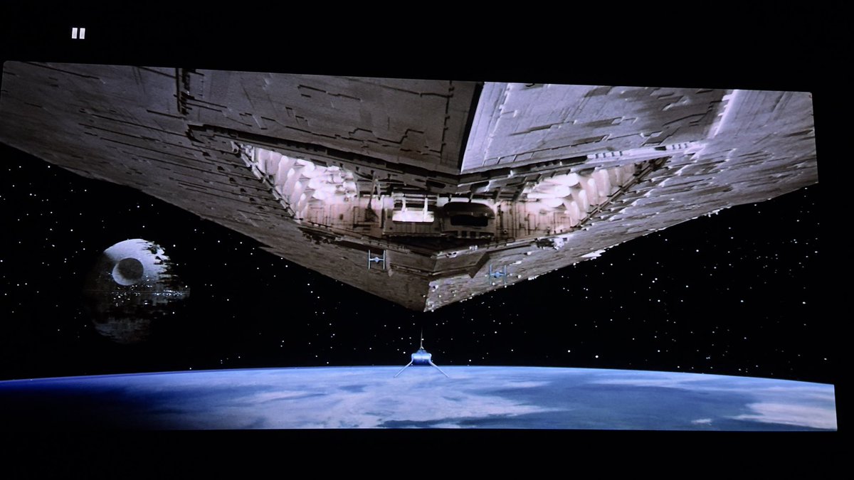 the4kCollectivE's tweet image. Saturday night and it’s time to finish off the trilogy with 4K83. Star Wars VI Return Of The Jedi.