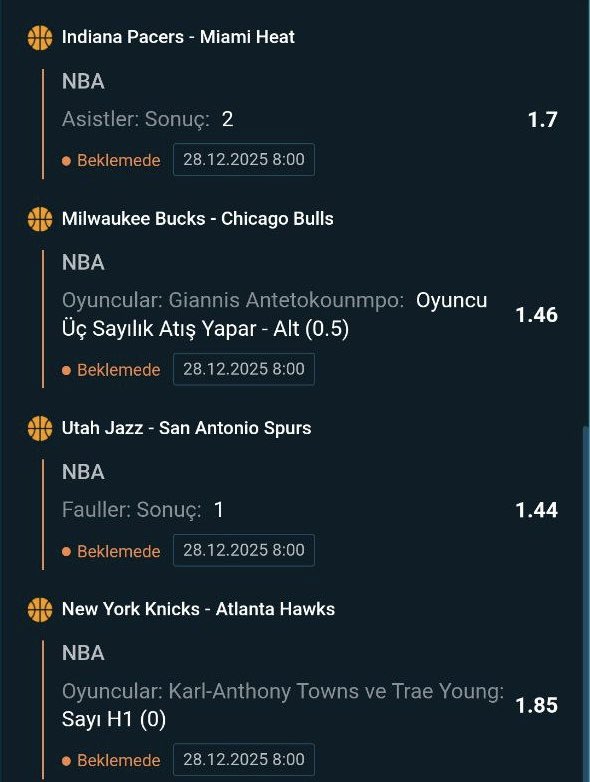bi_gambler's tweet photo. #NBABuilder
Exon Giriş 👉 https://t.co/us2ms2vL7v
Digitain altyapıdaki vs bahislerinde güzel kazançlar çıkartacağımıza inanıyorum, kazanarak başlayalım 🎯
Yazdığımız gibi gelsin 🔌 https://t.co/hJQ5PYvByv