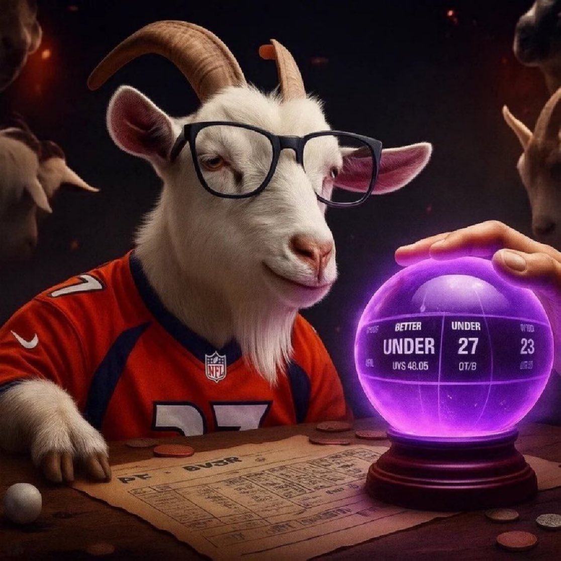 Unders GOAT🐐 tweet media