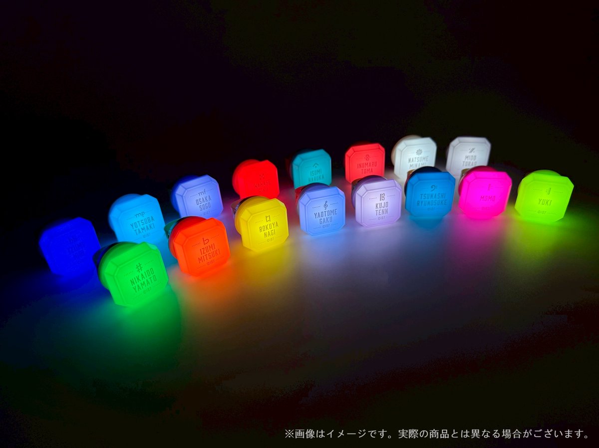 イベントグッズ紹介】 ランダムリングライト（A／B） ￥800（税込