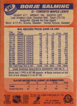#StatSunday 38 years ago today ON THIS DAY in hockey history (January 4, 1988):

Borje "The King" Salming has an assist in the <a href="/MapleLeafs/">Toronto Maple Leafs</a> 7-7 tie with the Canucks to become the 1st European-trained player in NHL history to play 1000 career games