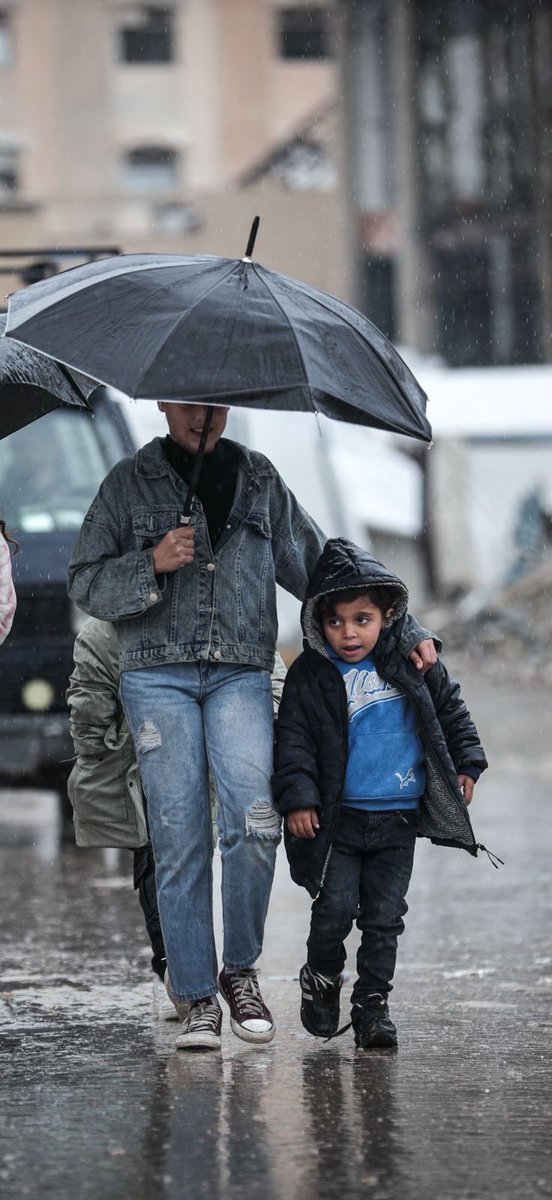 saeedziad's tweet image. شتاء غزة ومعاناة أهلها هذا اليوم