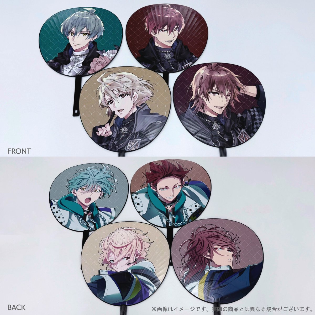 アイナナ ビジュアルカード 缶バッジ うちわ アイドリッシュセブン 10th Anniversary 缶バッジコレクション A