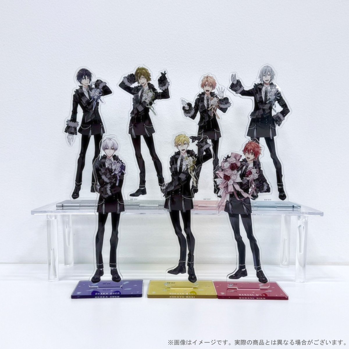 イベントグッズ紹介】 アクリルスタンド（A） 各￥1,500（税込） 種村