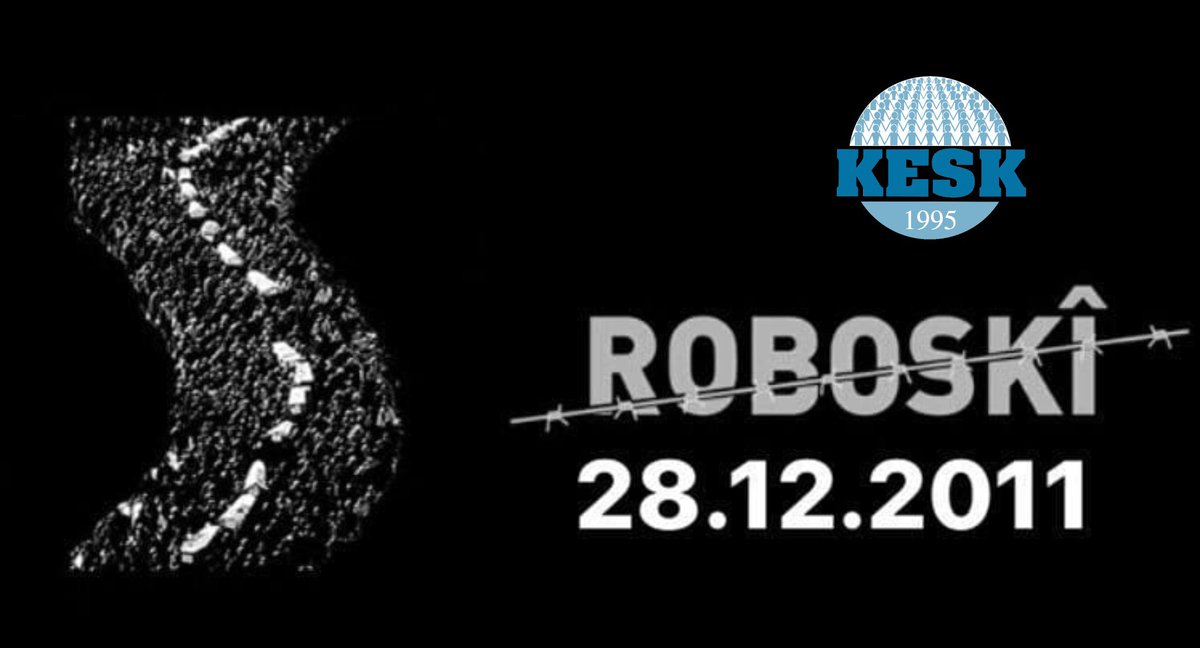 28 Aralık 2011 tarihinde, Roboski’de çoğu 15-20 yaşları arasında 34 yurttaşımız savaş uçaklarının bombardımanı sonucu katledildi! 
Tam 14 yıl geçti… 
Sorumluların yargılanacağına dair devlet adına sözler verildi, hamasi nutuklar çekildi. Ama 14 yıldır adalet gelmedi. Emri