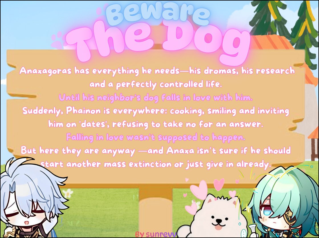 sunrevv's tweet image. Hi, I'm sunrevv! (⁠◍⁠•⁠ᴗ⁠•⁠◍⁠)

I write fanfics on AO3 and occasionally post banners for my chapters. Nice to meet you!

✨ Works ongoing ✨

🌿☀️ Phainaxa
🌟🌙 Scaraether - AbyssPrince/Wanderer

🔗 My socials→ linktr.ee/sunrevv